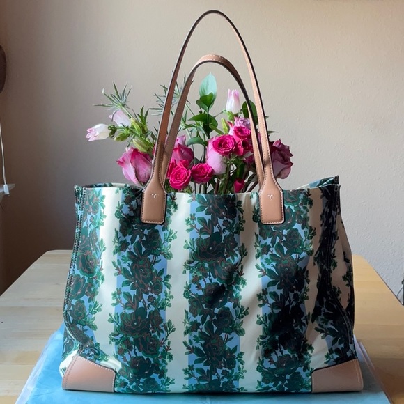 πππ TORY BURCH ELLA PRINTED TOTE πππ - Picture 9 of 16
